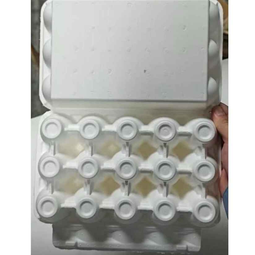 شانه تخم مرغ کاغذی درب دار ۱۵ تایی